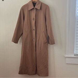 Vintage Pendleton Long Wool Trench Coat size 4